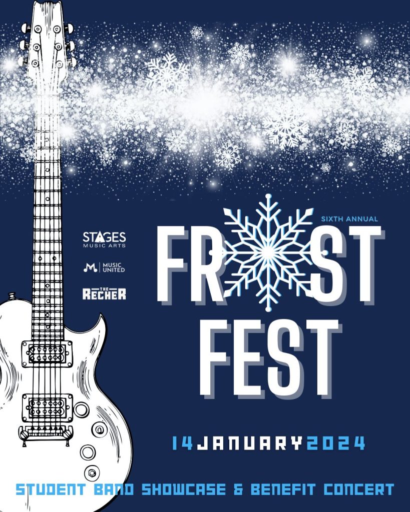 2024 Frost Fest Student Band Showcase & Benefit Concert Stages Music Arts